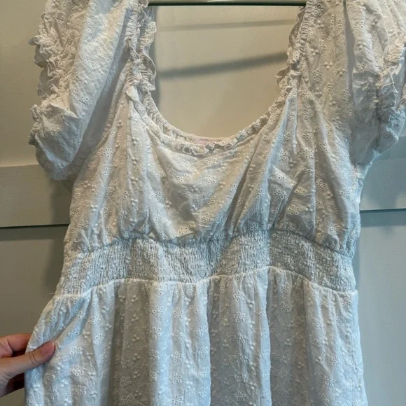 Pink Lily 3XL Shite Floral Lace Dress - Picture 2 of 9